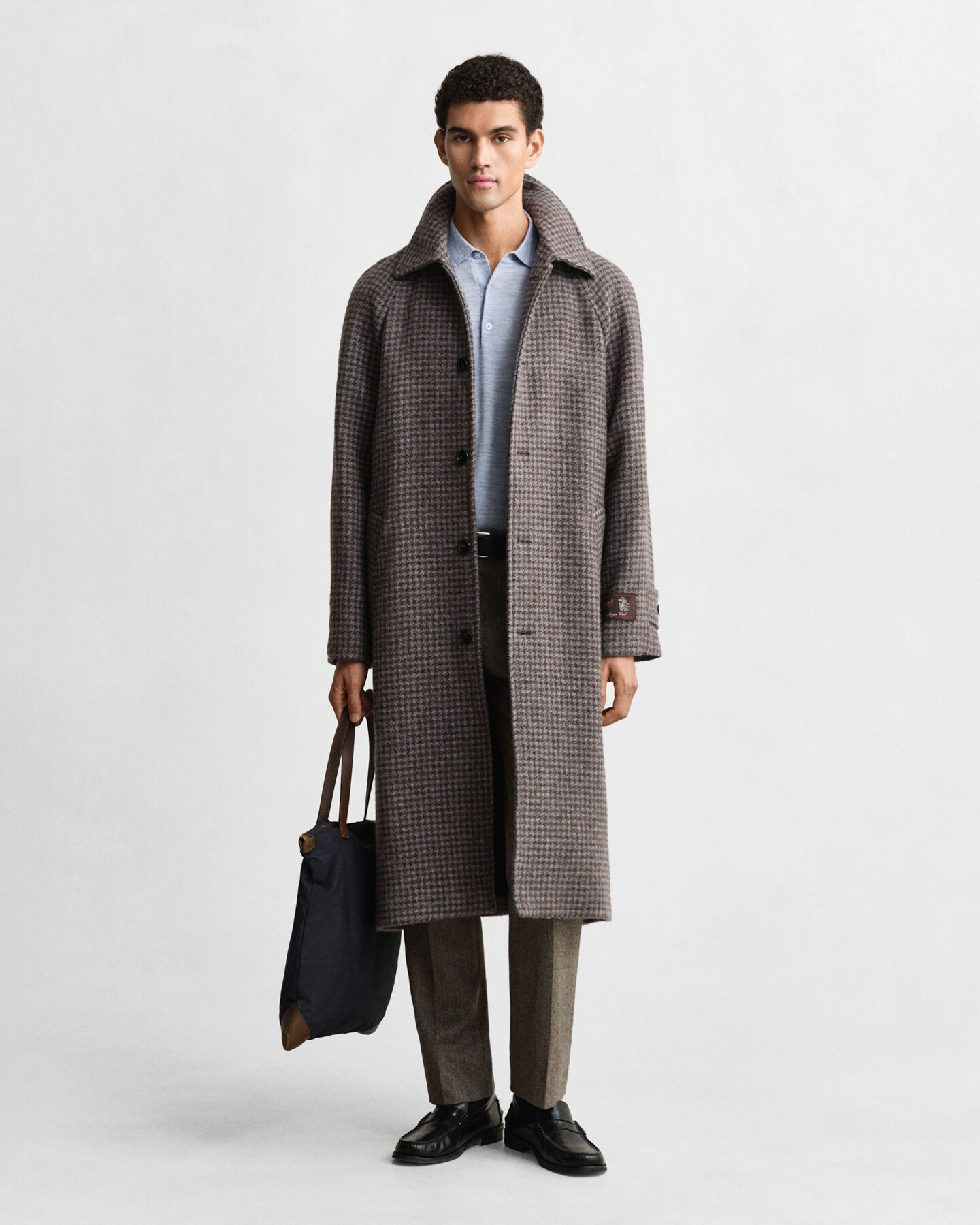 Extra Fine Merino Wool Short Sleeve Polo Sweater