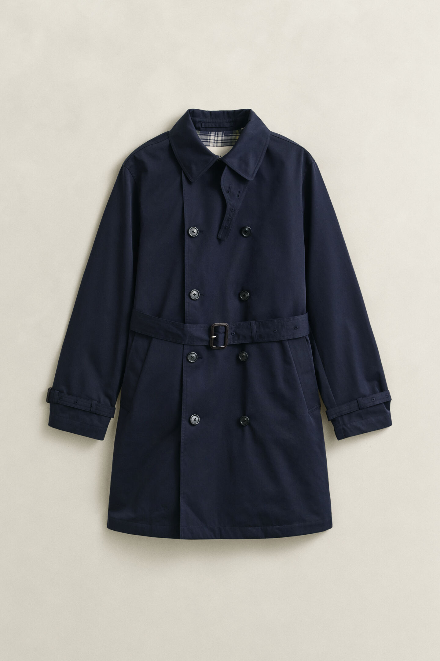 Cotton Blend Trench Coat