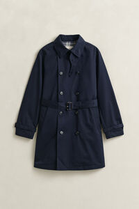 Cotton Blend Trench Coat