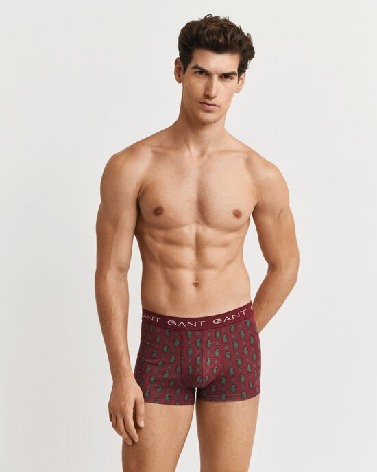 3-Pack Paisley Print Trunks Gift Box