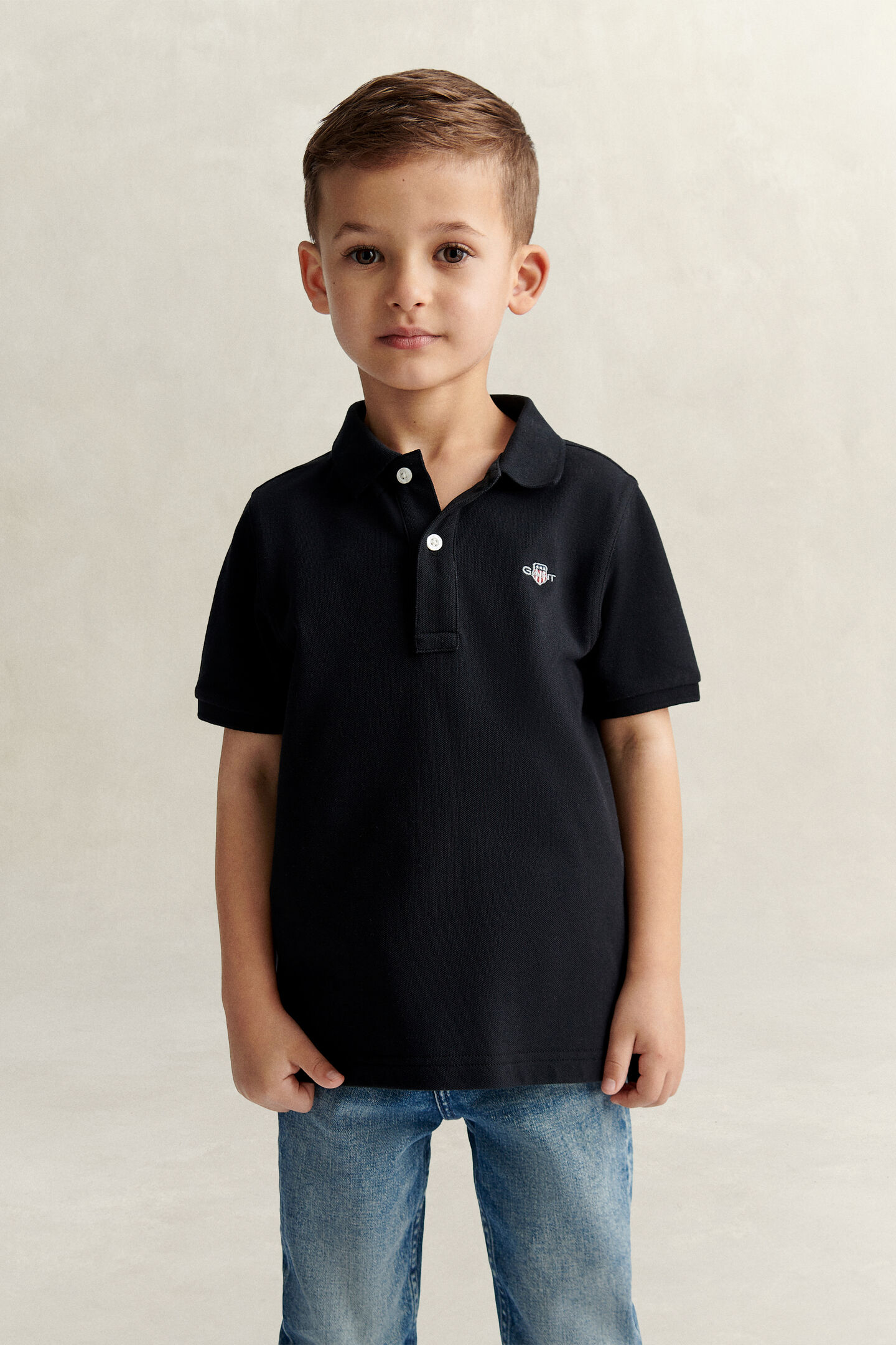 Kids Shield Piqu&eacute; Polo Shirt