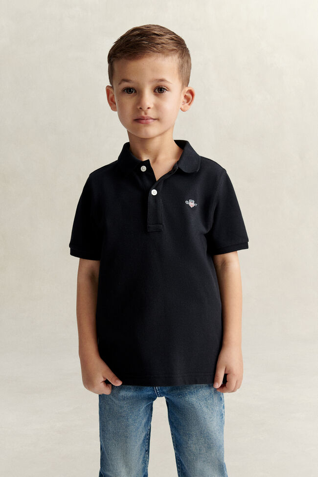 Kids Shield Piqu&eacute; Polo Shirt