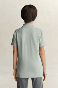 Teens Shield Piqu&eacute; Polo Shirt