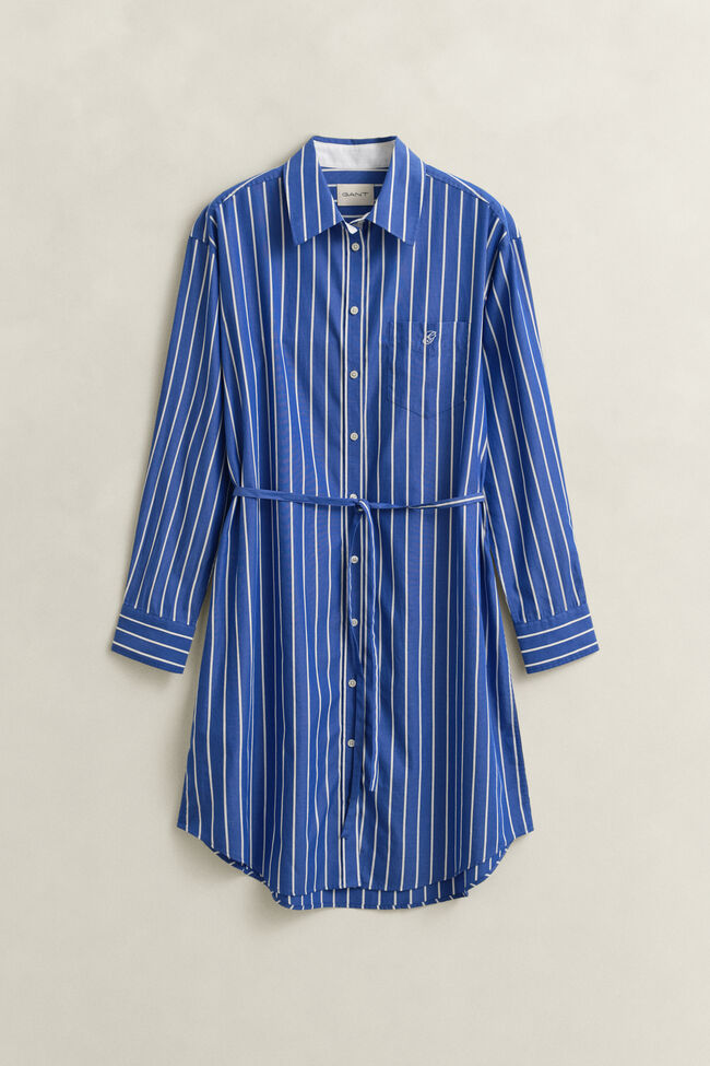 Striped Classic Poplin Dress