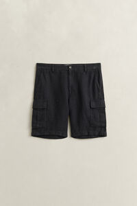 Linen Cargo Shorts