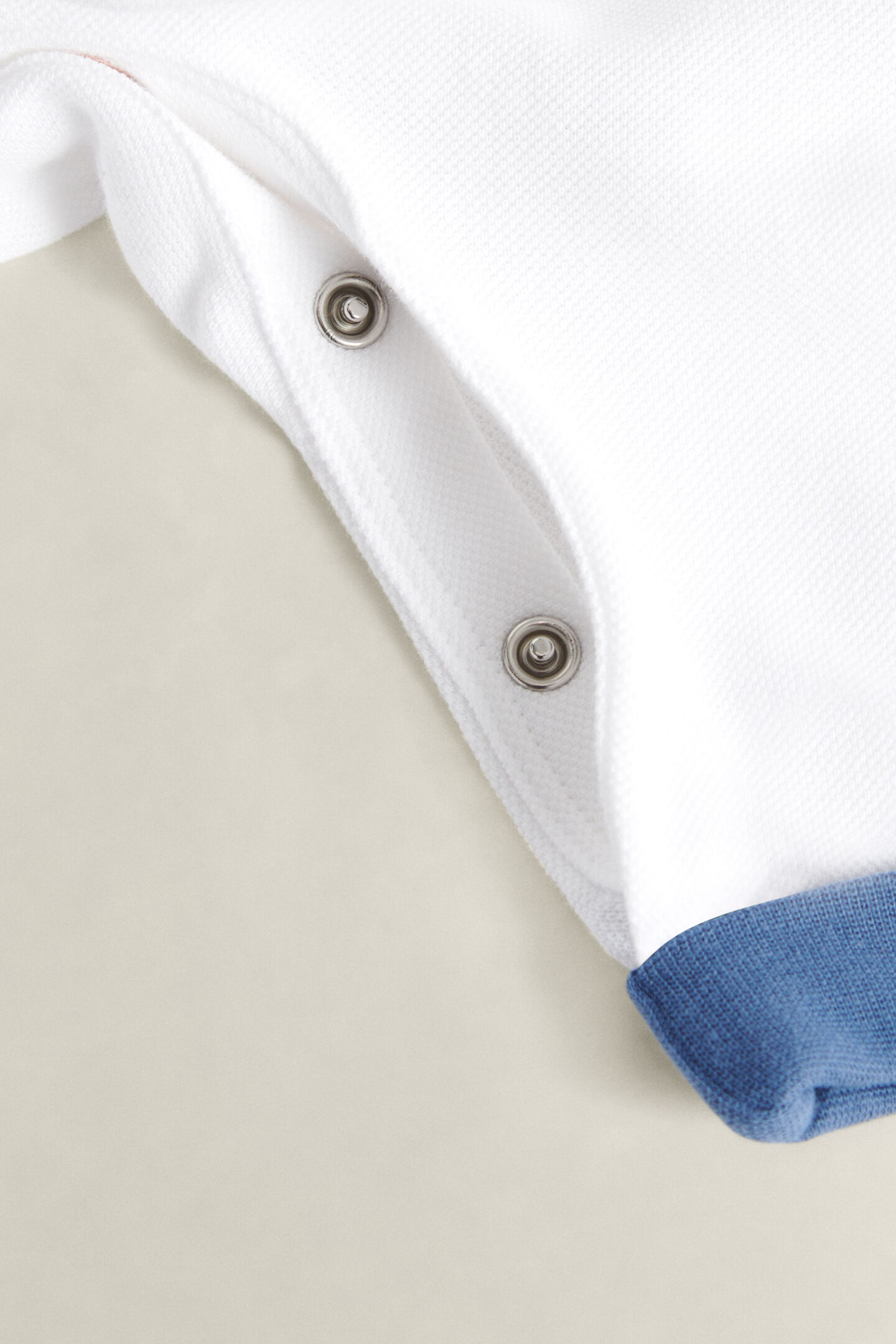 Baby Boys Polo Collar Romper