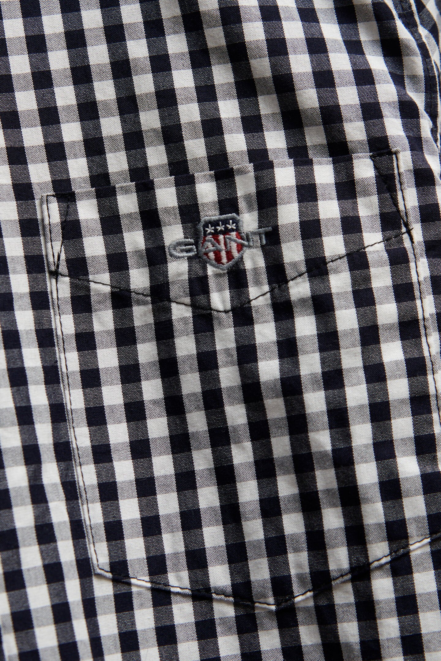 Teen Boys Gingham Poplin Shirt