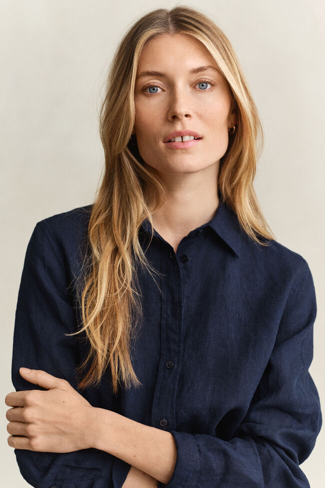 Regular Fit Linen Shirt