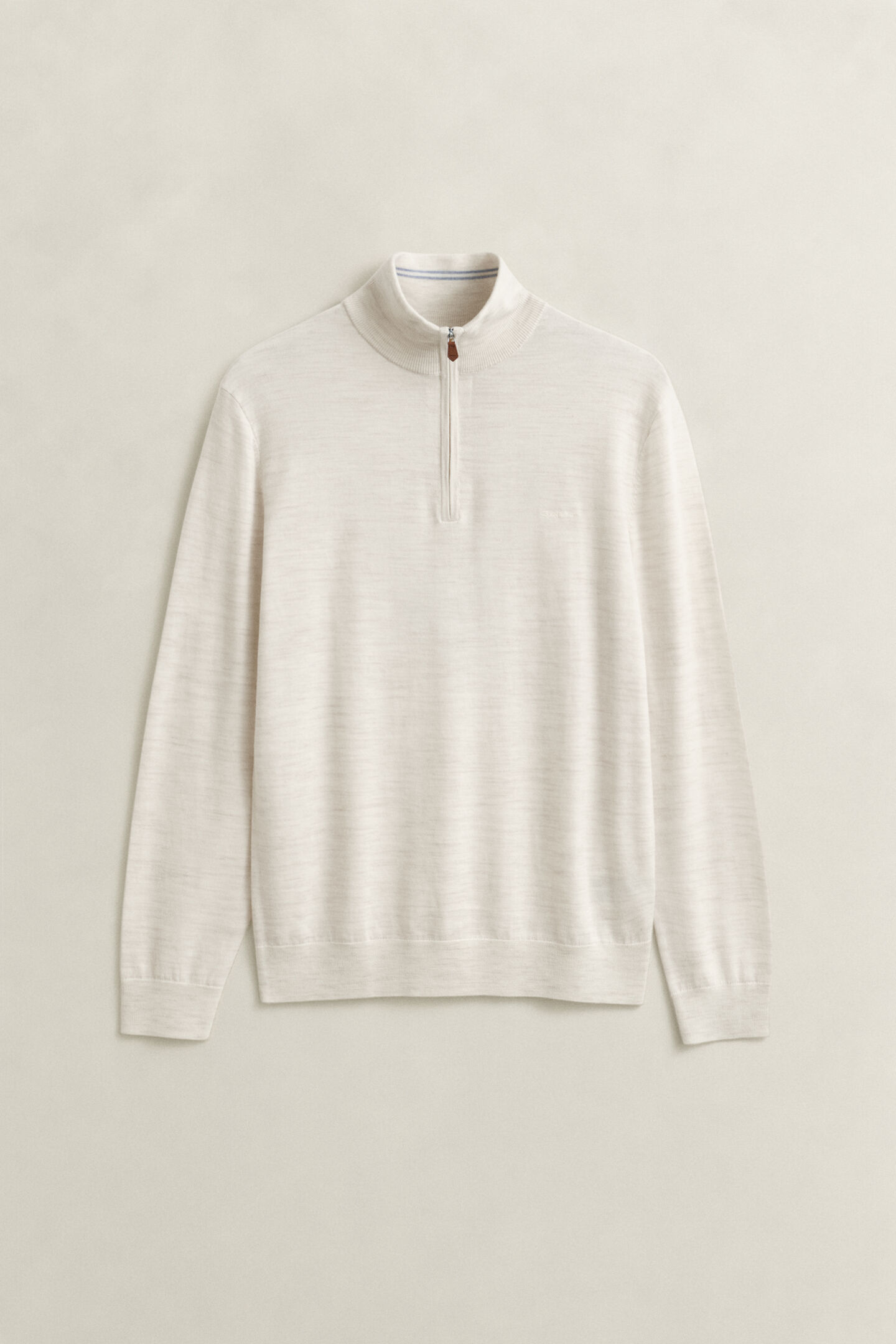 Extra Fine Merino Wool Half-Zip Sweater
