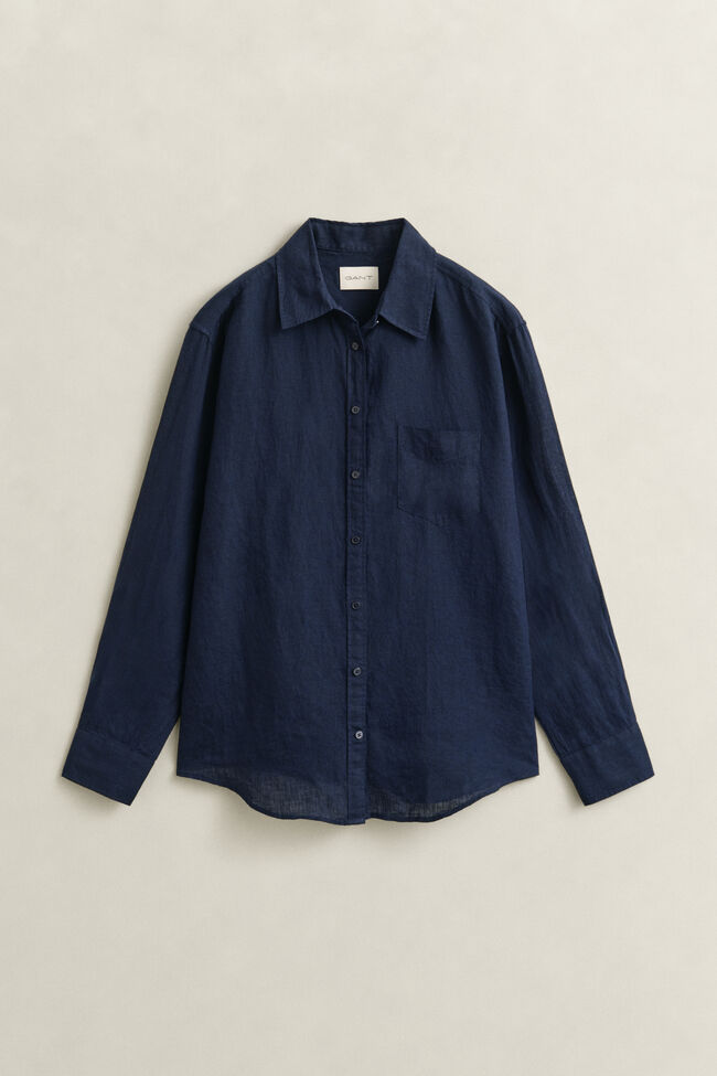 Relaxed Fit Linen Shirt