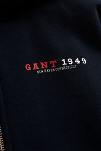 Boys Collegiate Graphic Zip Hoodie