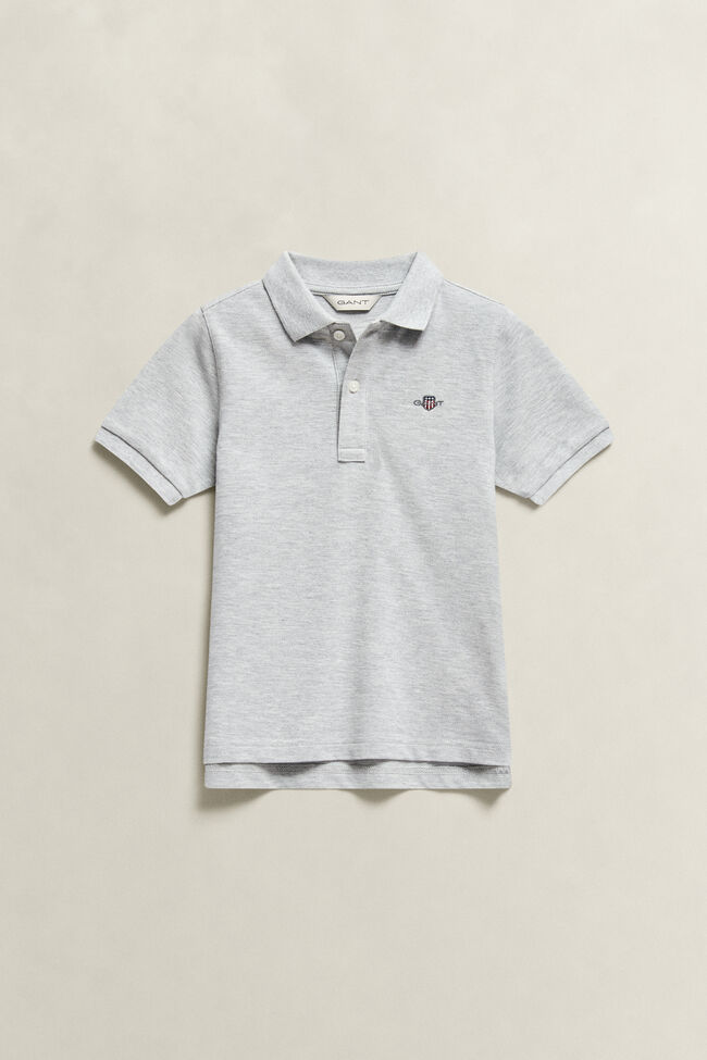 Kids Shield Piqu&eacute; Polo Shirt