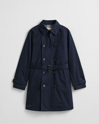 Cotton Blend Trench Coat