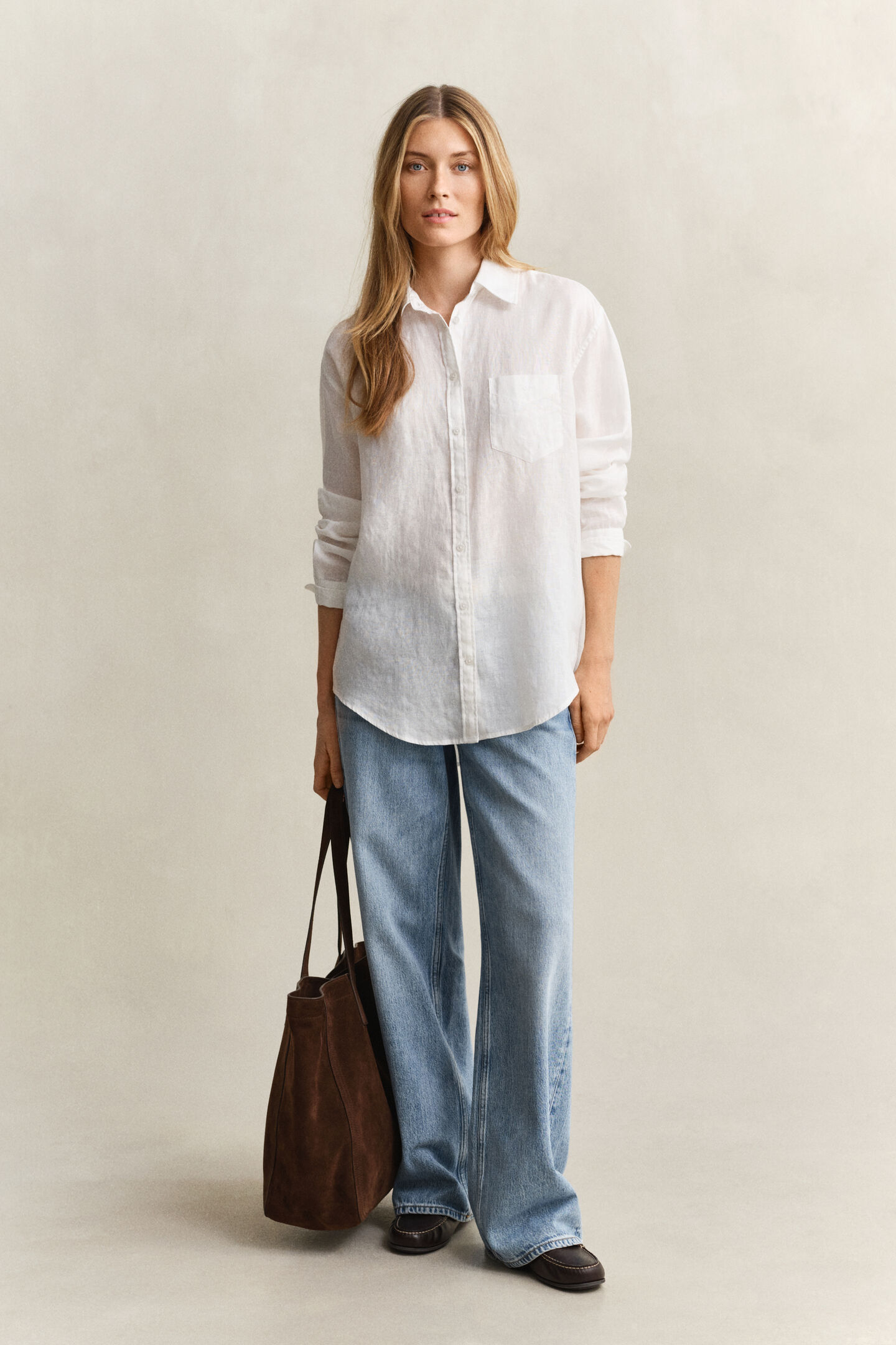 Relaxed Fit Linen Shirt
