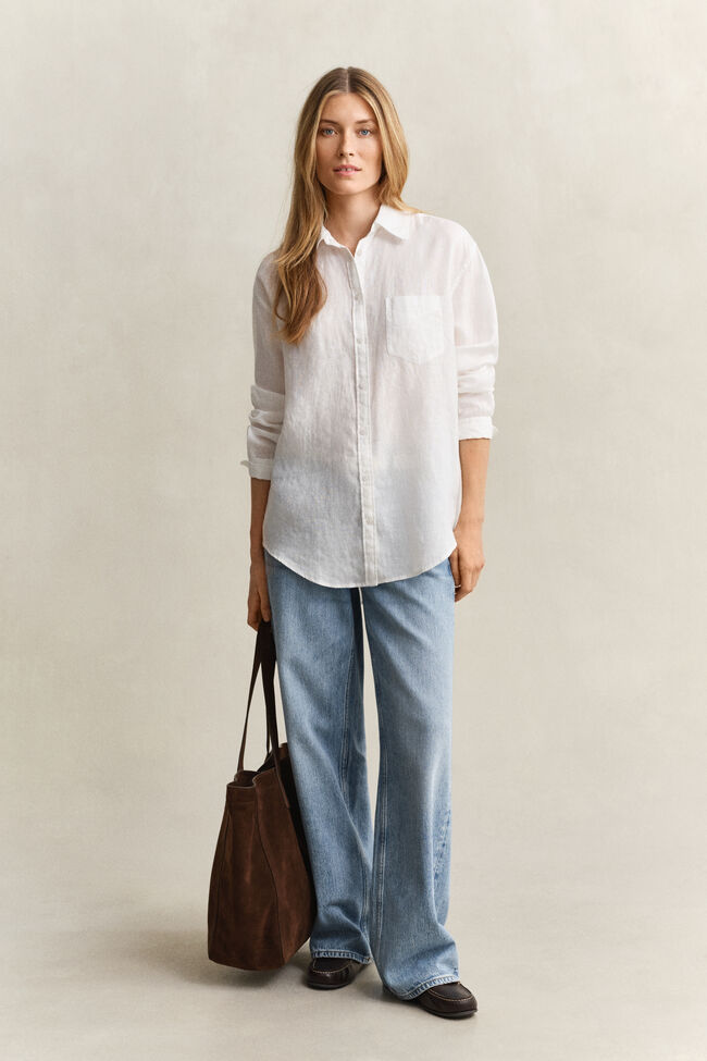 Relaxed Fit Linen Shirt