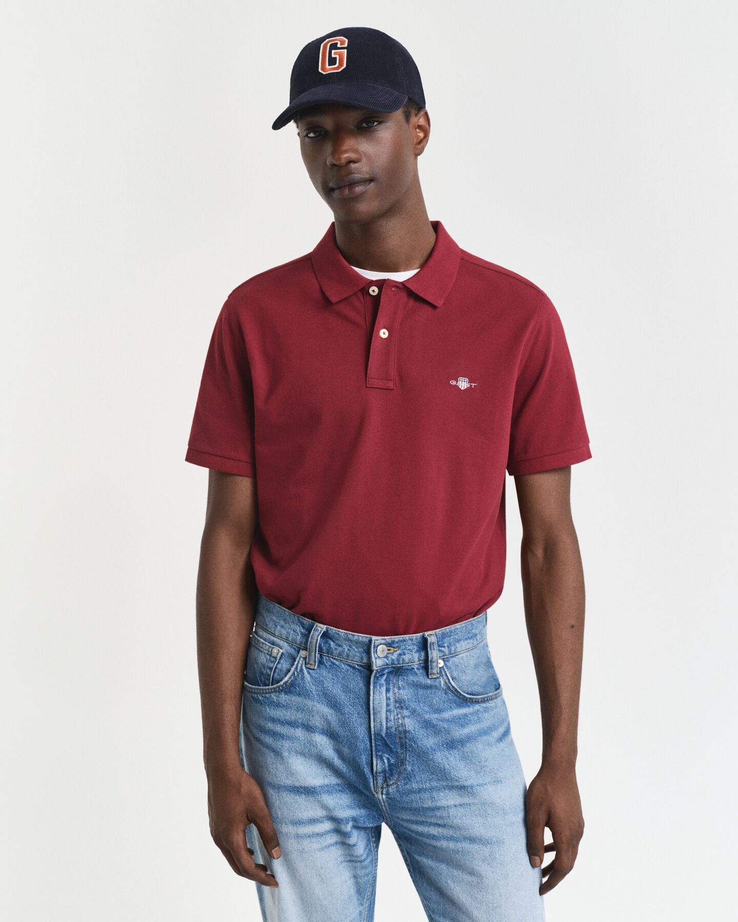 Regular Fit Shield Piqué Polo Shirt