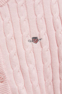 Teen Girls Cable Knit Cardigan