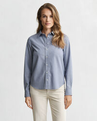 Regular Fit Striped Poplin Shirt