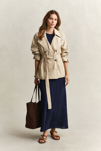 Bias Cut Linen Midi Dress