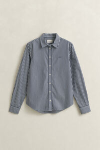 Regular Fit Classic Striped Poplin Shirt