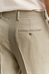 Linen Suit Pants