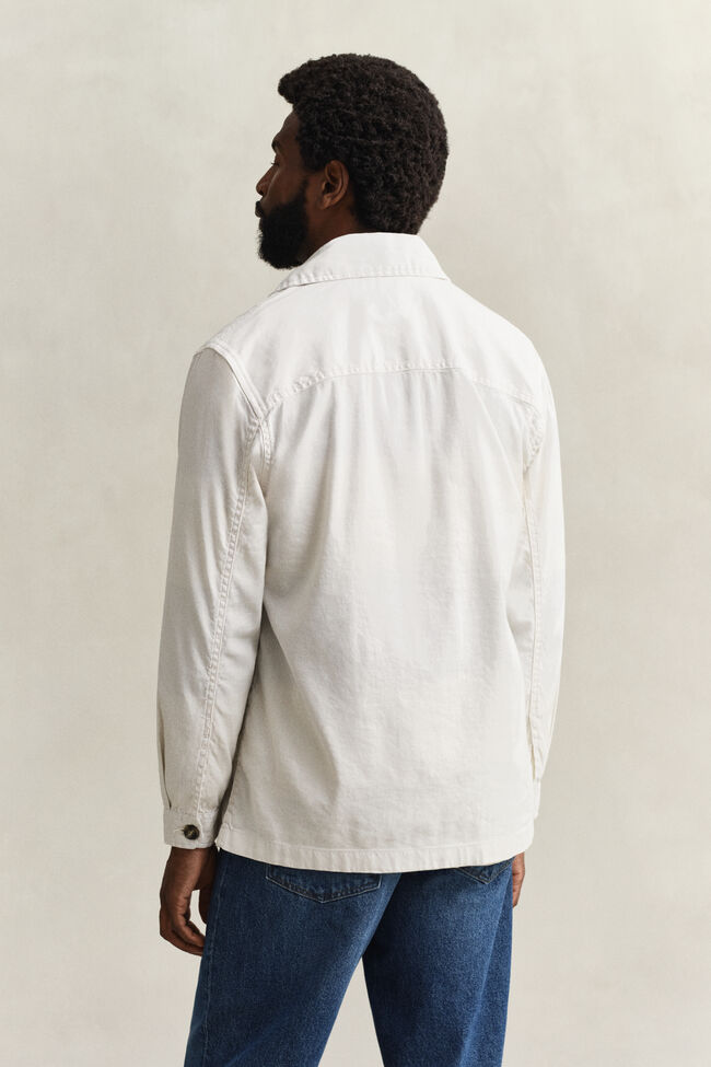 Linen Blend Overshirt