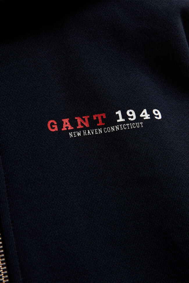 Teen Boys Graphic Zip Hoodie