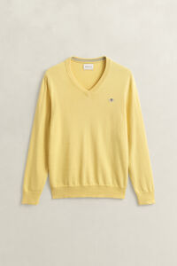Classic Cotton V-Neck Sweater