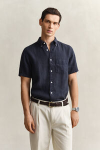Short Sleeve Linen Shirt