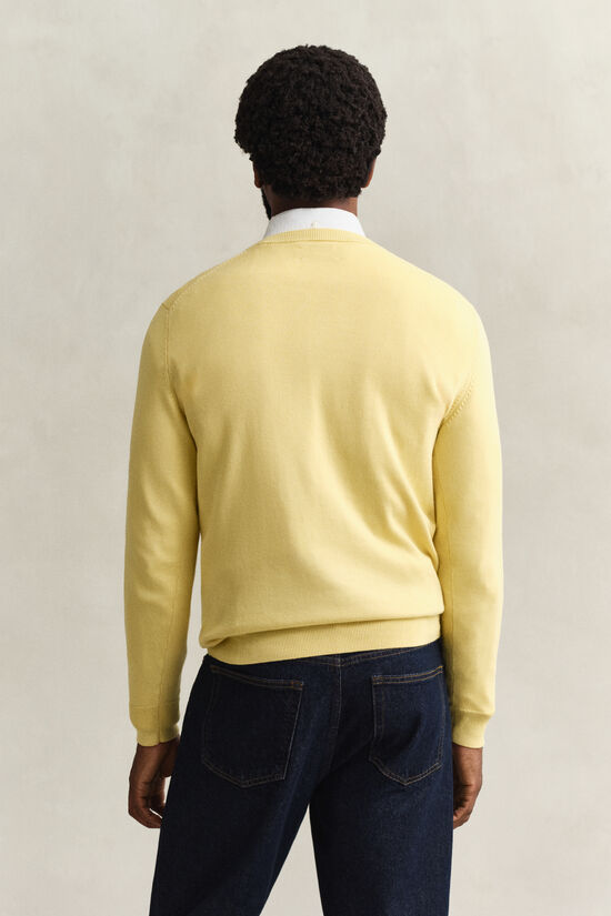 Classic Cotton V-Neck Sweater