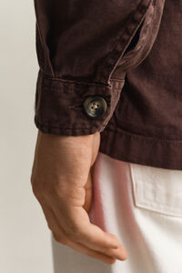 Linen Blend Overshirt