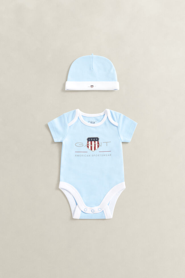 Baby Romper & Hat Set