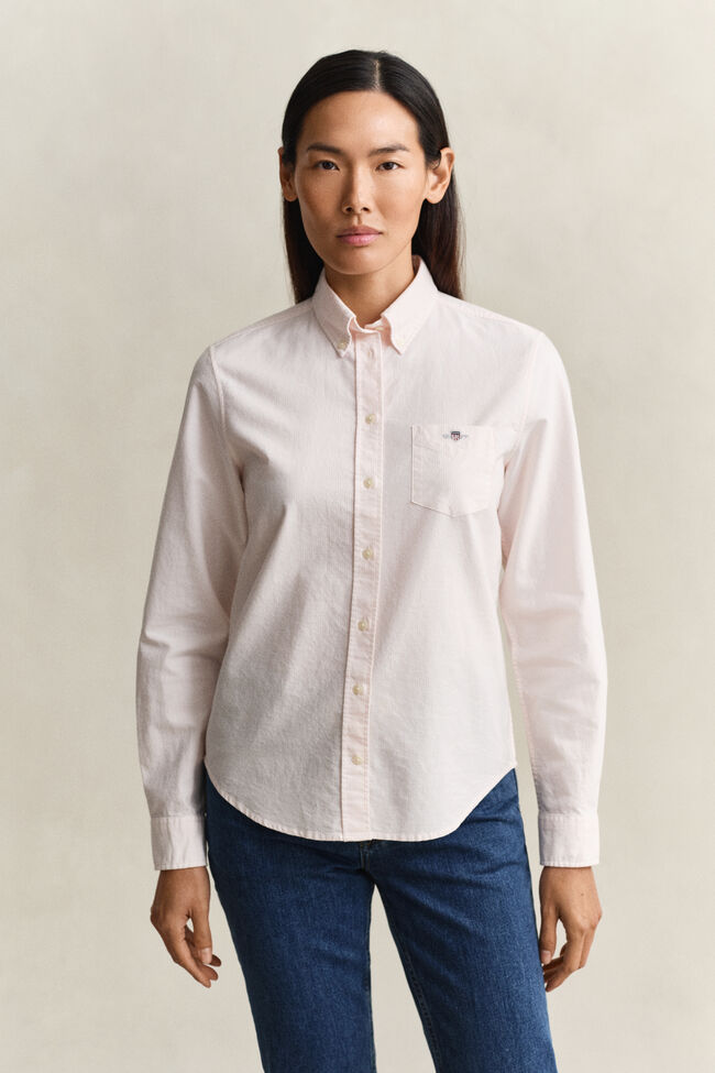 Regular Fit Classic Striped Oxford Shirt