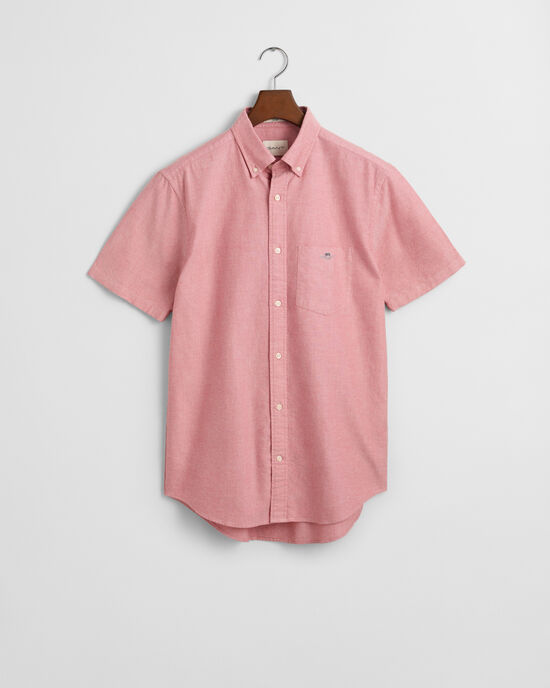 Regular Fit Classic Oxford Short Sleeve Shirt