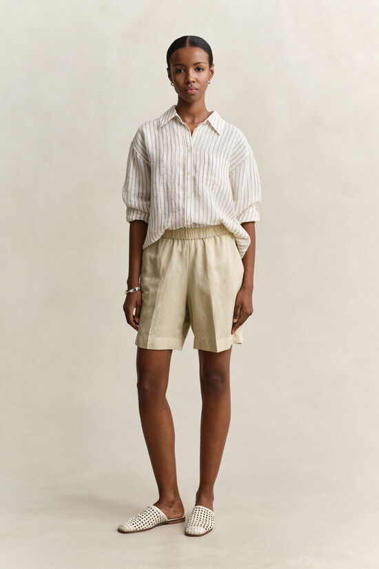 Linen Blend Shorts