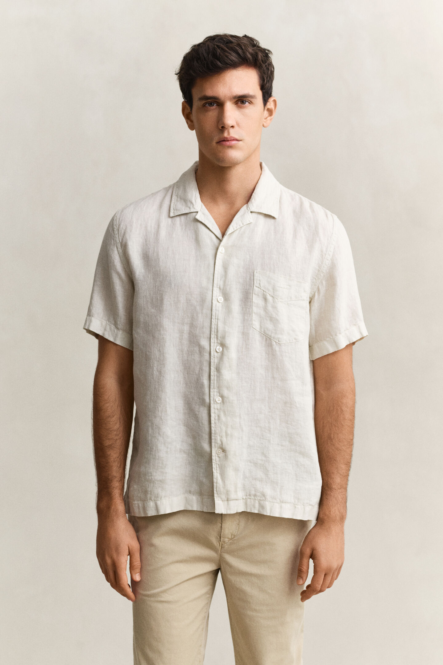 Short Sleeve Linen Shirt