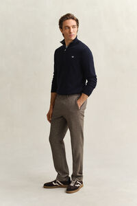 Classic Cotton Half-Zip Sweater