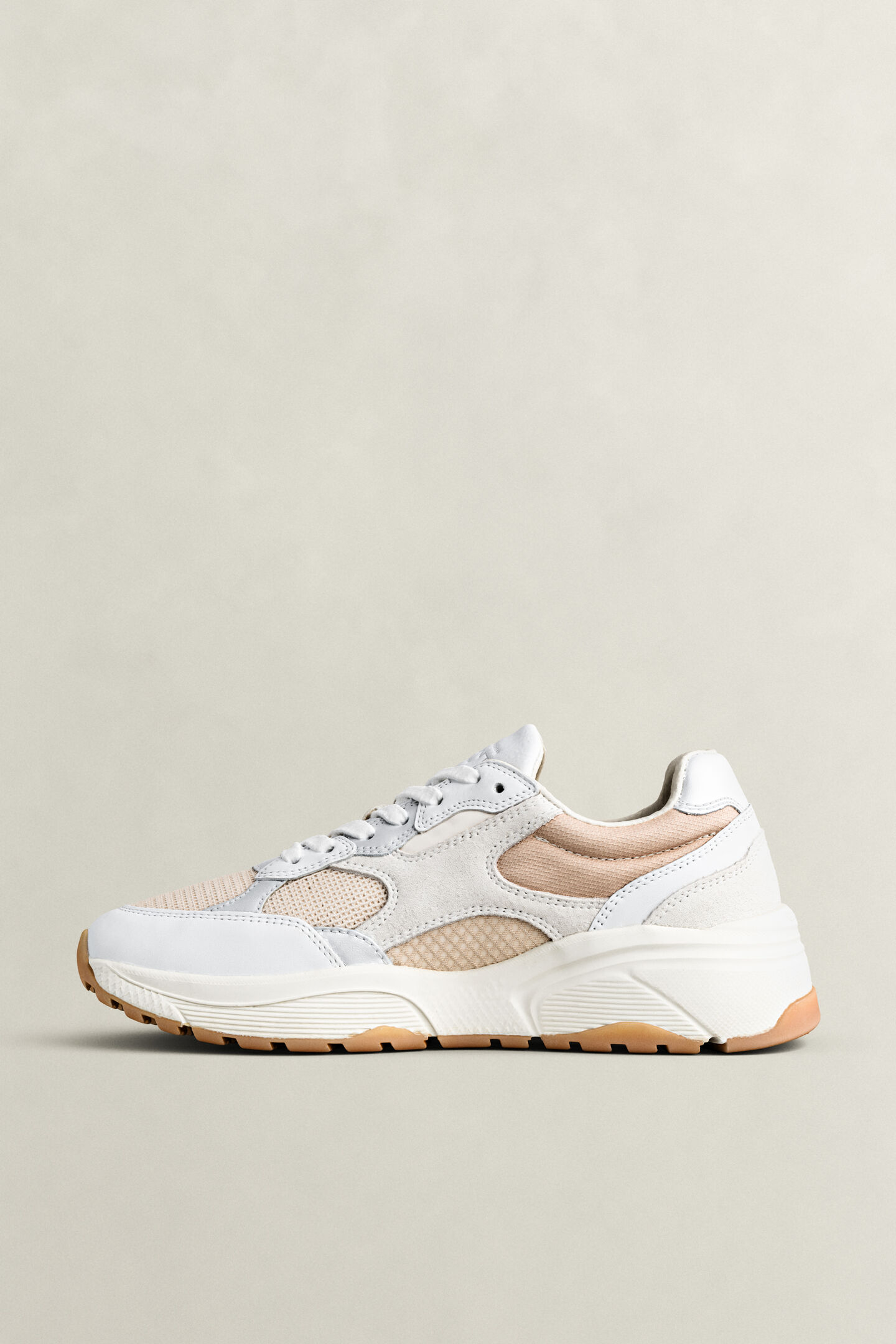 Newile Leather Nylon Sneakers