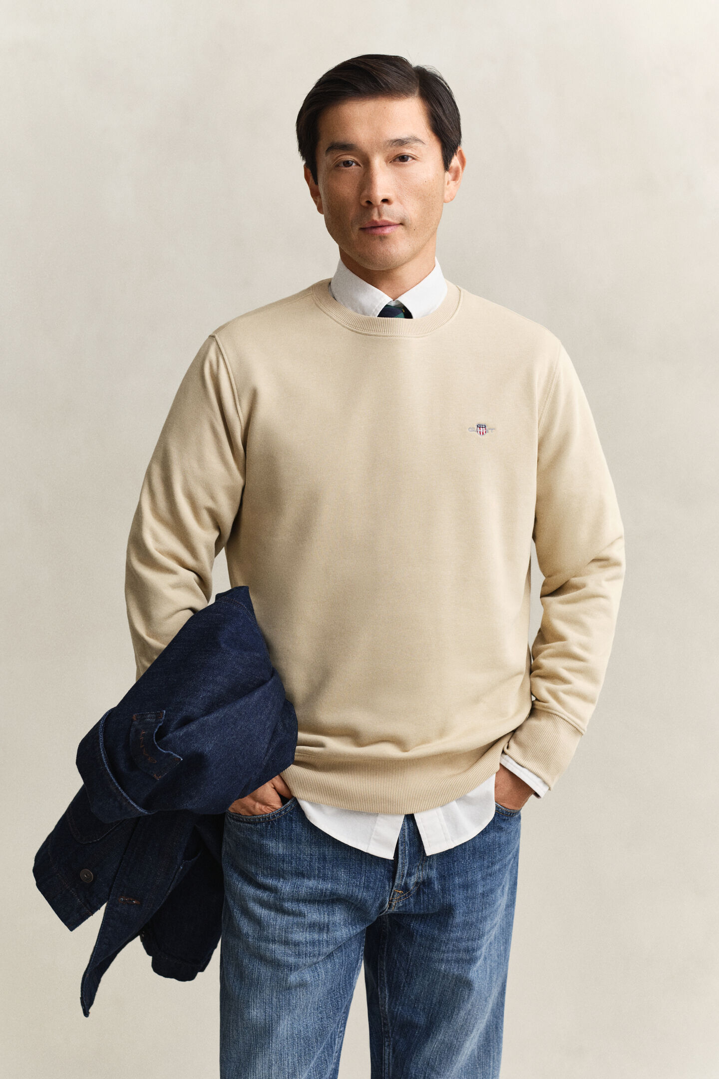 Shield Crew Neck Sweatshirt