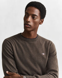 Superfine Lambswool Crew Neck Sweater