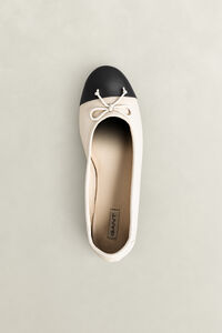 Chadii Leather Ballet Flats