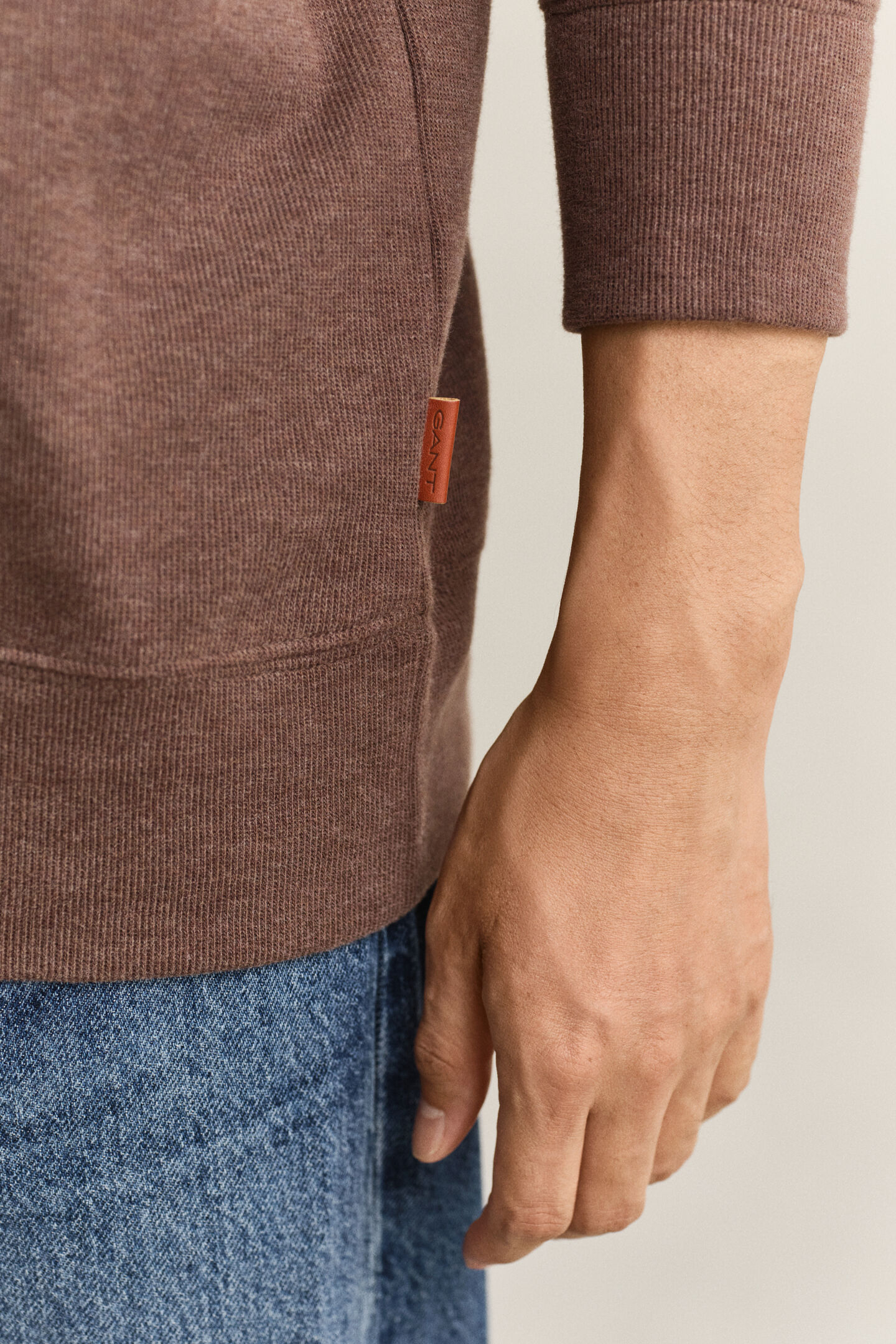 Sacker Rib Half-Zip Sweatshirt