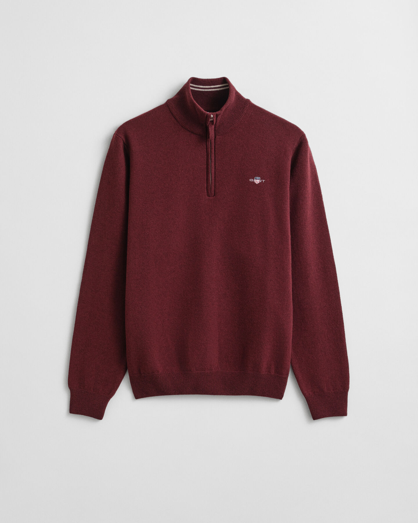 Superfine Lambswool Half-Zip Sweater
