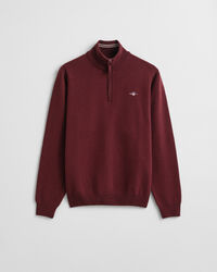 Superfine Lambswool Half-Zip Sweater