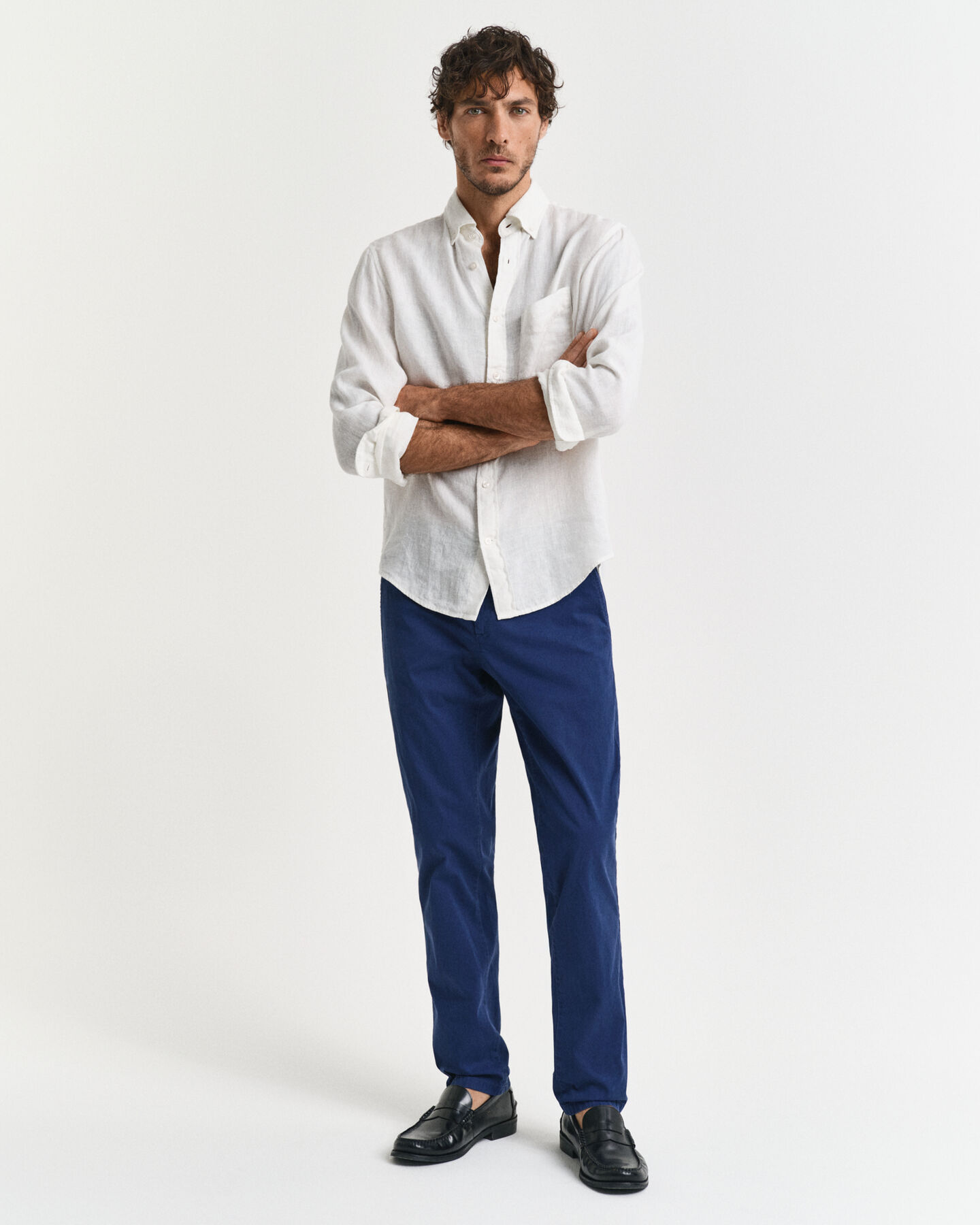 Slim Fit Sunfaded Chinos