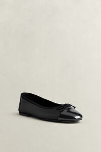 Chadii Leather Ballet Flats