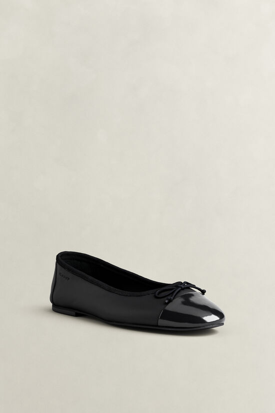 Chadii Leather Ballet Flats