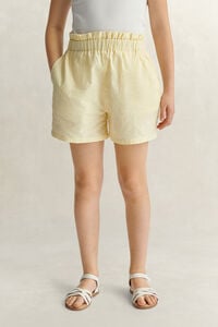 Teen Girls Paperbag Waist Shorts