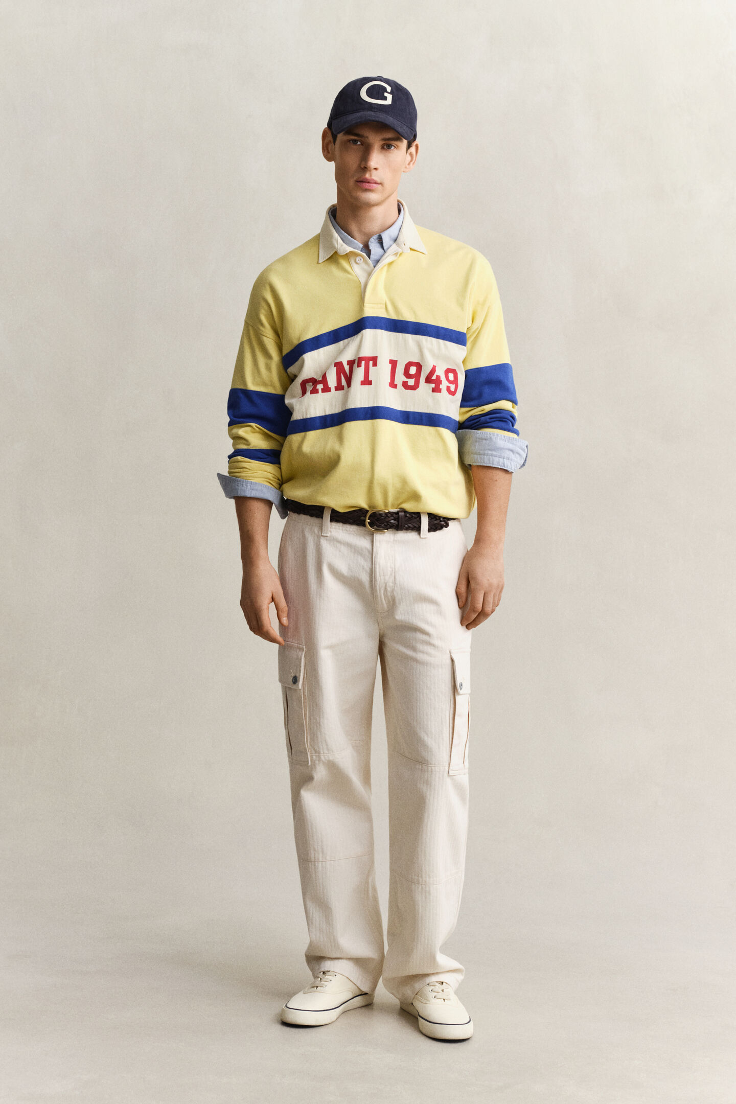 Herringbone Cargo Pants