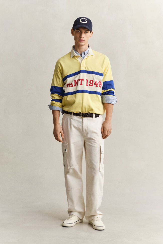 Herringbone Cargo Pants